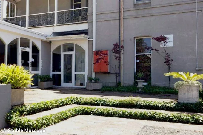 Front door to Stable Health Clinic in St Kilda